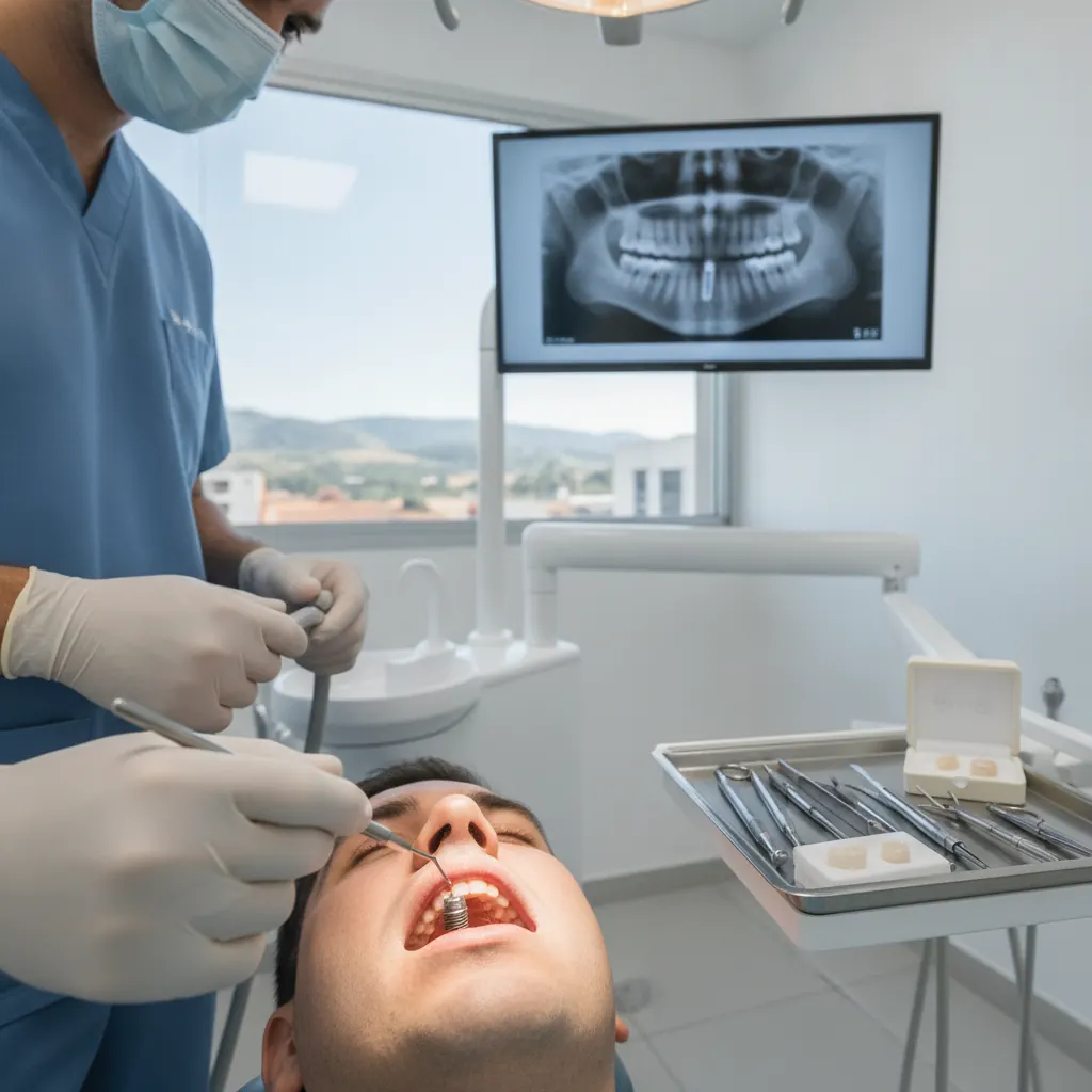 Implante dentário no mesmo dia da extração em Farroupilha