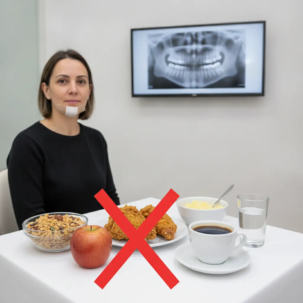 Implante dentário: o que não pode comer depois em Farroupilha