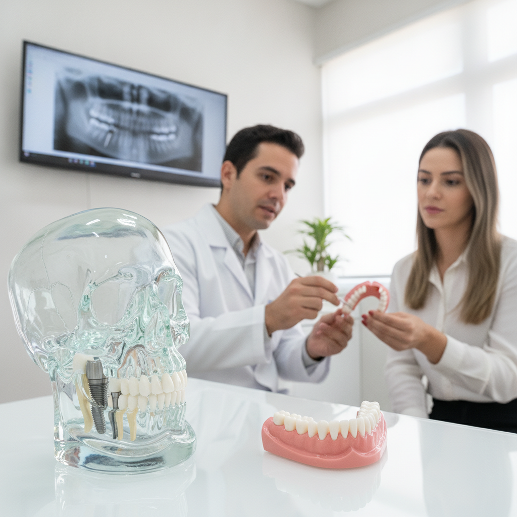 Implante Dentário ou Prótese Dentária: qual escolher em Farroupilha?