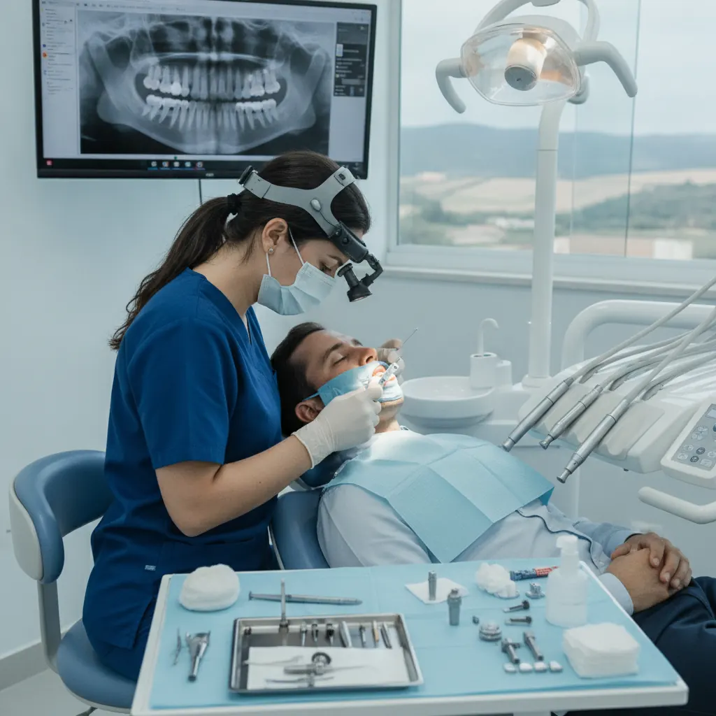 Implante dentário passa por qual tipo de anestesia em Farroupilha