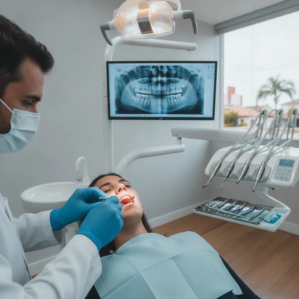 Implante dentário sangra ao escovar é normal? Farroupilha