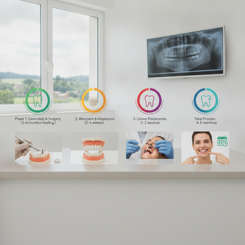 Quanto tempo demora o implante dentário em Farroupilha?